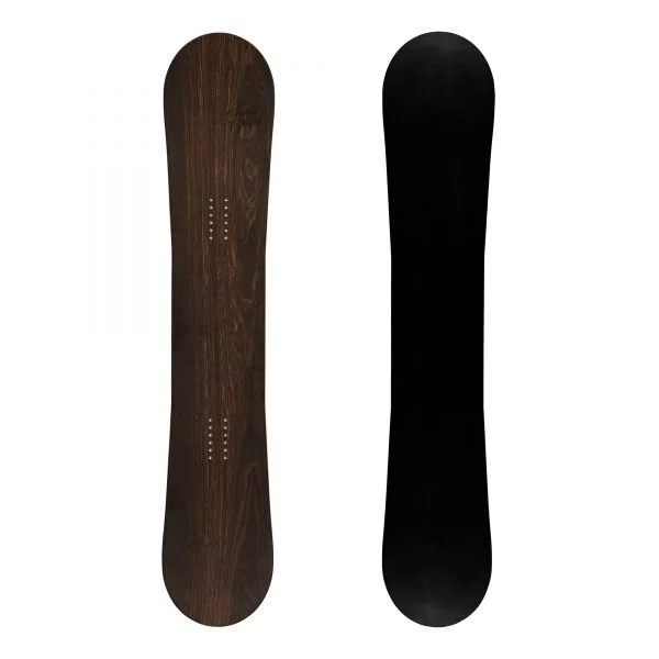 Amara Deluxe - Snowboard freestyle twintip camber in legno fossile abonos