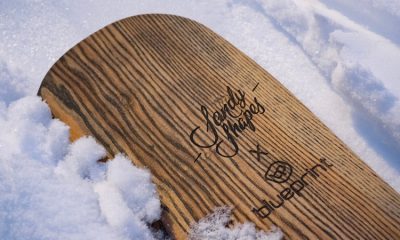 sandy shapes snowboard personalizzato con tecnologia laser che incide sul topsheet in legno