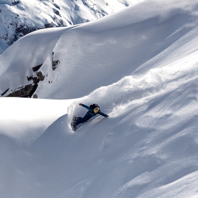 Freeride snowboards Sandy Shapes