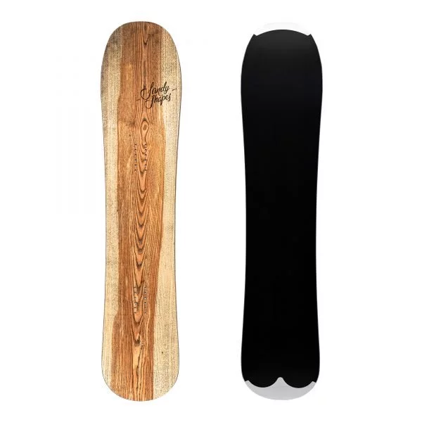 Deliziosa - Snowboard fake twin-tip, extra wide e “raducted”