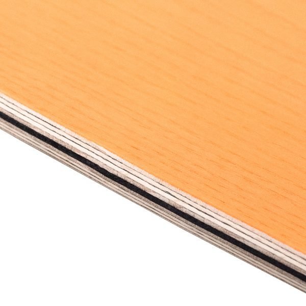 Strati di legno certificato di un Surfskate Sandy Shapes, color frassino arancio
