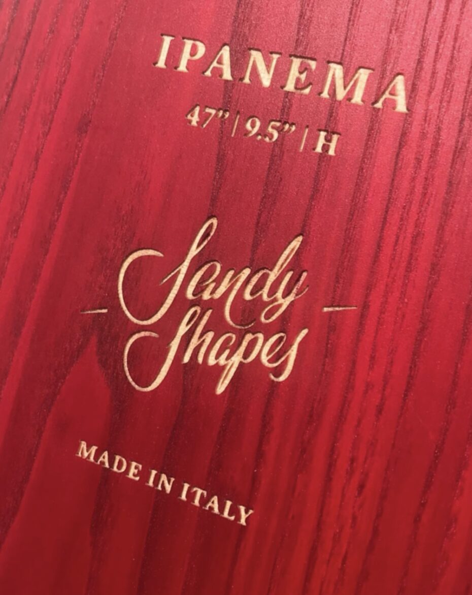 Longboard Dancer Deck Sandy Shapes